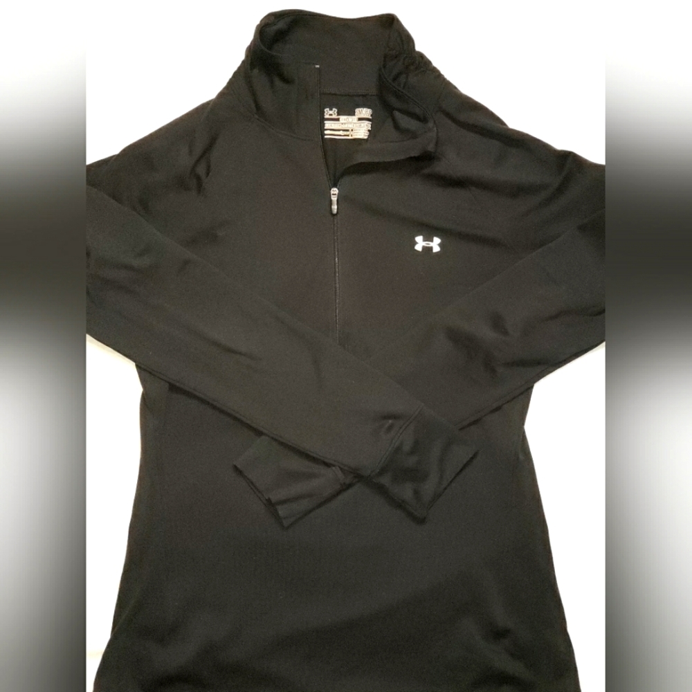 Womens Under Armour Pullover Sz S Black